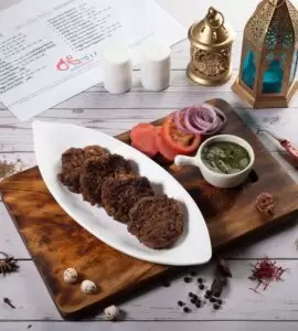 Mutton Kabab (Nababi) Full Plate (4 pcs)